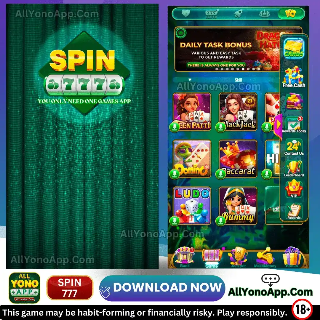 SPIN 777 App