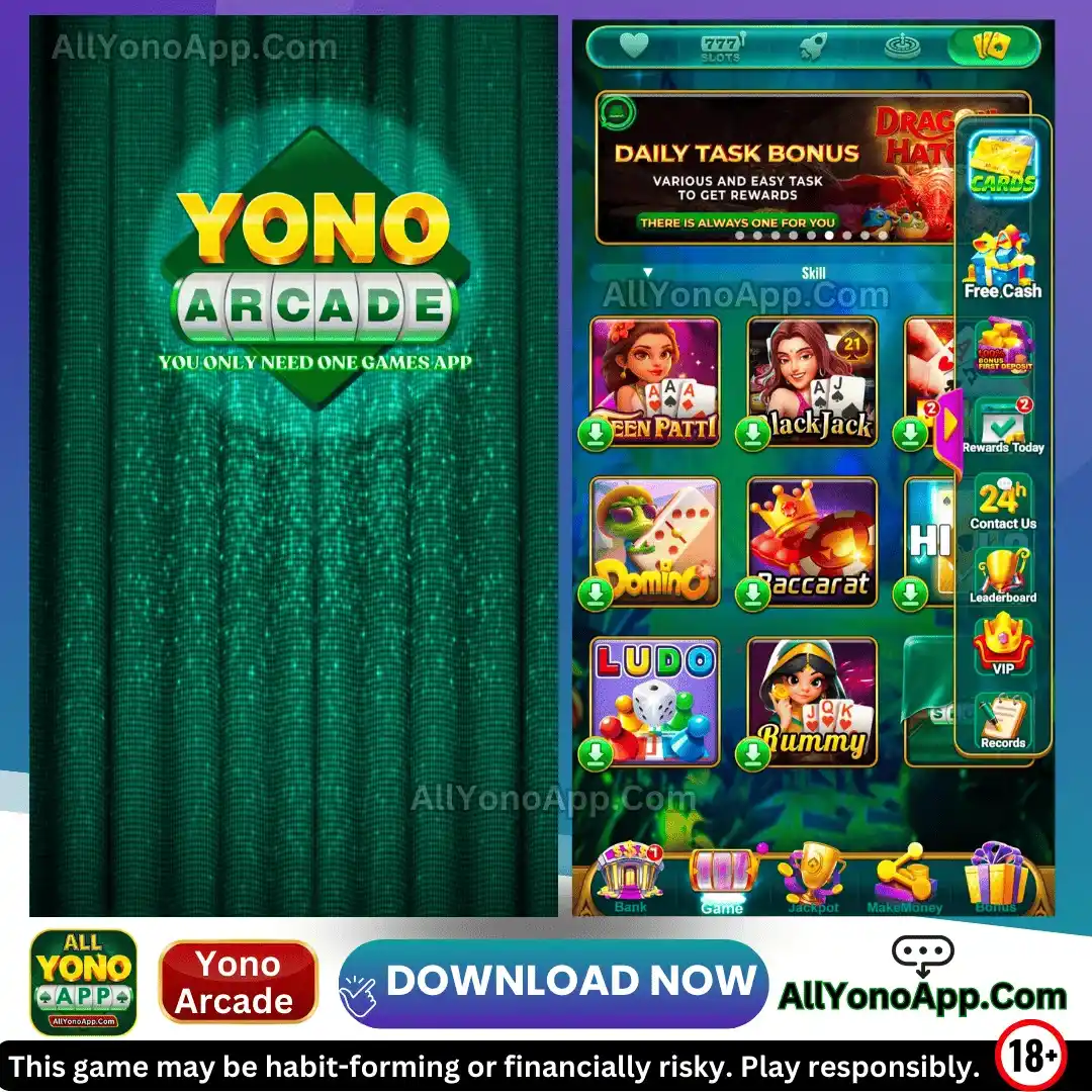 Yono Arcade App